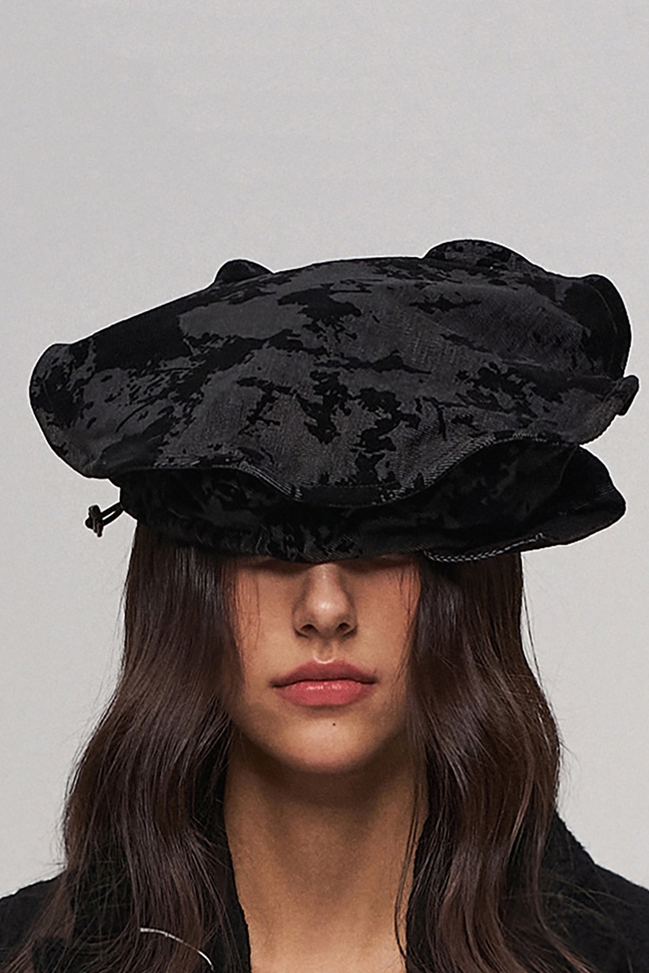Jacquard Velvet Painter Hat