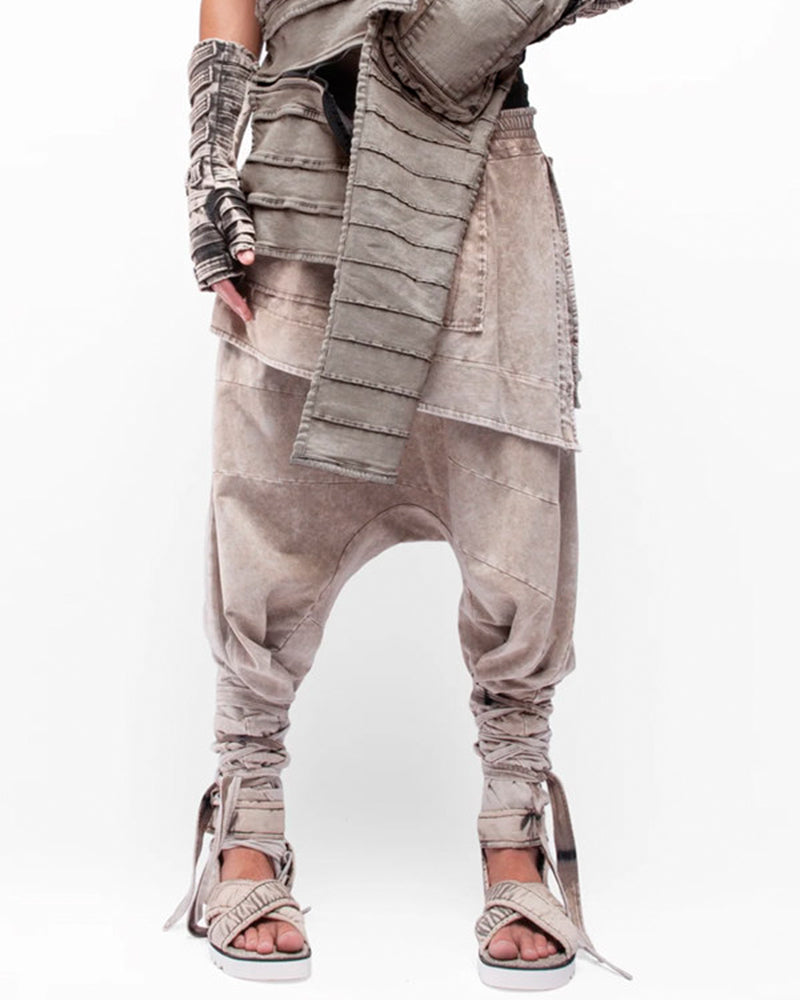 Wasteland Ninja Drop Crotch Pants
