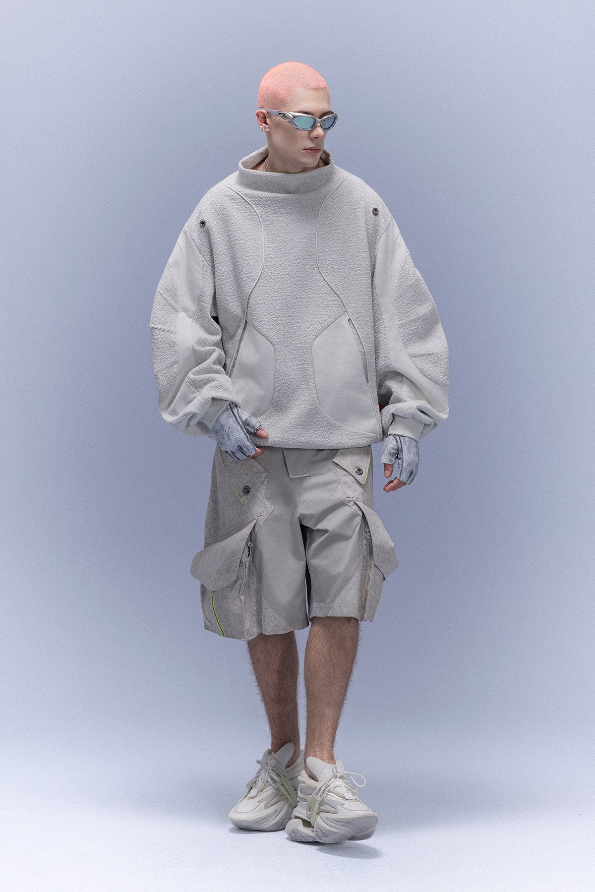 CBP-014-X｜Cyberpunk Techwear Set Top / Bottom