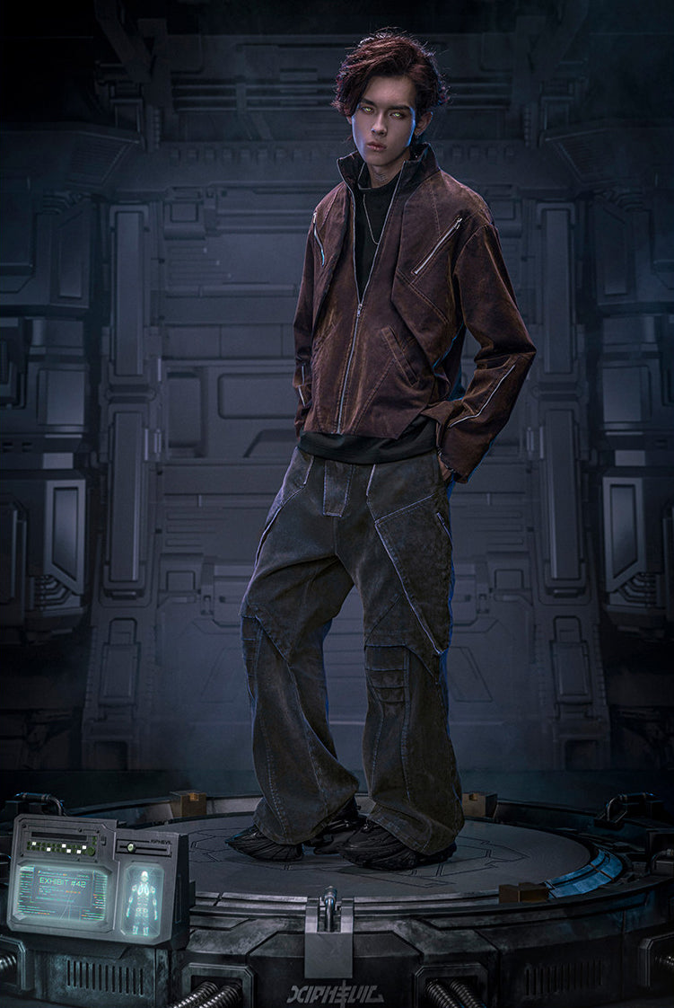 CBP-029-X｜Cyberpunk Techwear Set Top / Bottom