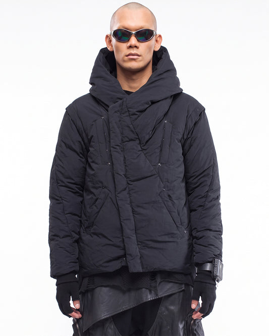 Wasteland Deconstructed Detachable Sleeve Down Jacket