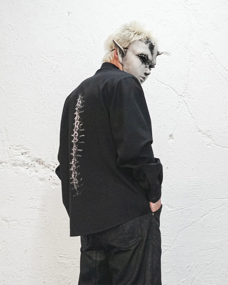 Spine LOGO Embroidered Shirt