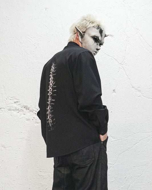 Spine LOGO Embroidered Shirt