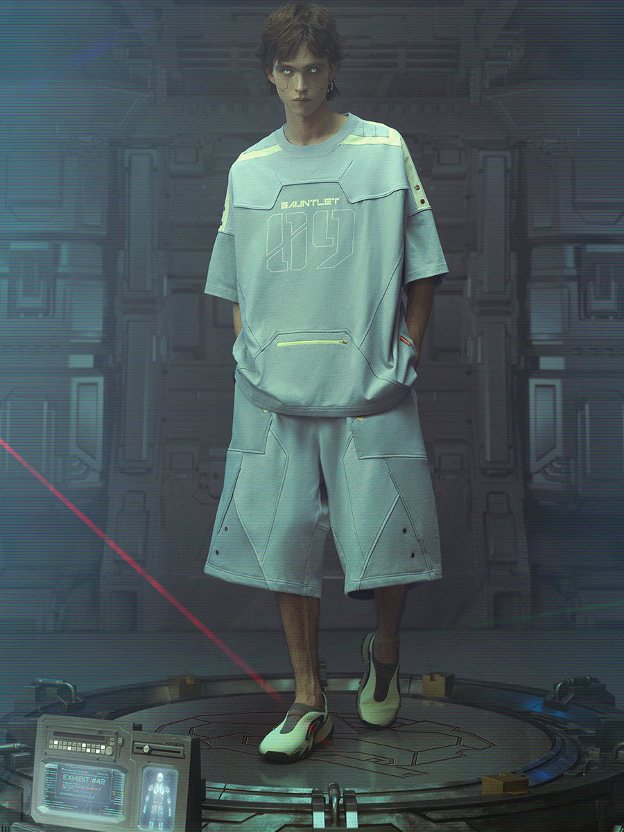 CBP-009-X｜Cyberpunk Techwear Set Top / Bottom