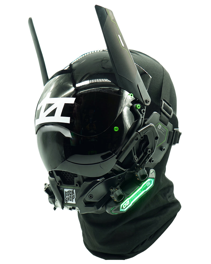 Cyberpunk Sci Fi Helmet Mask