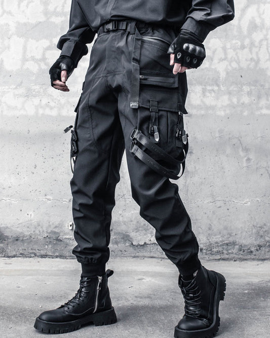 Multi-Pocket Tactical Techwear Cargo Pants