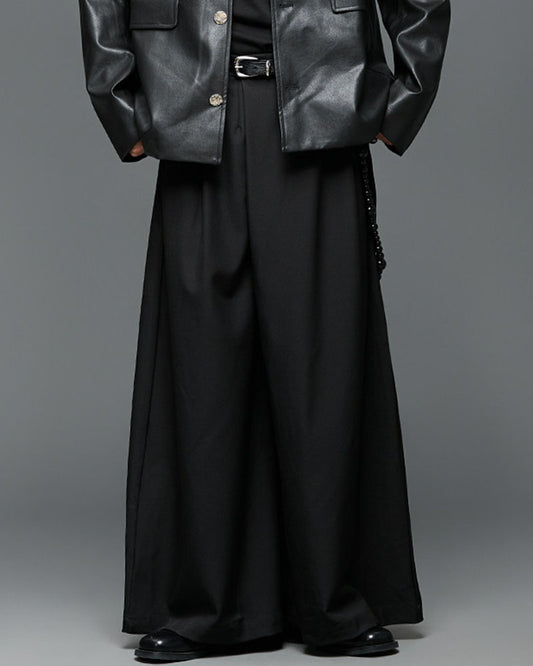 Modern Japanese Wide Leg Hakama Pants