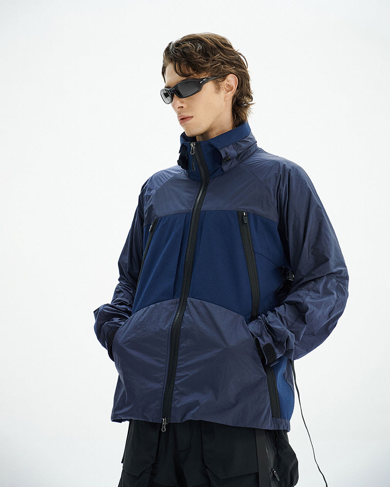 Lightweight UPF50+ Water-Repellent Breathable Techwear Jacket