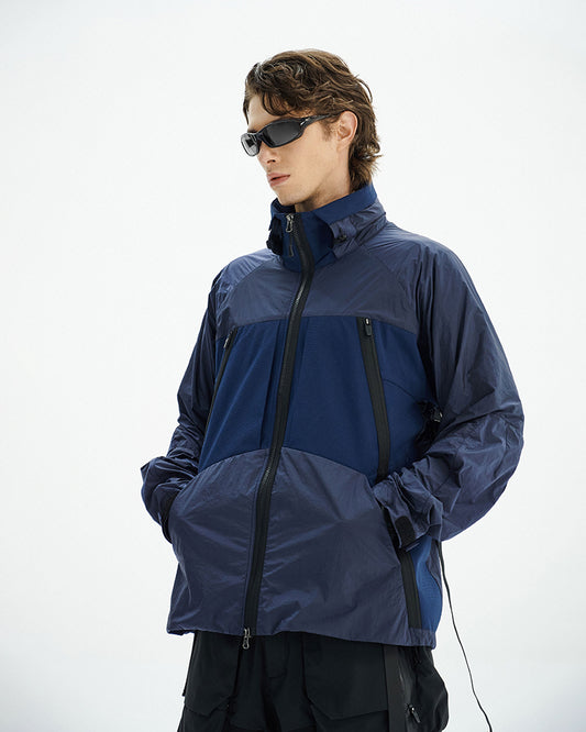 Lightweight UPF50+ Water-Repellent Breathable Techwear Jacket