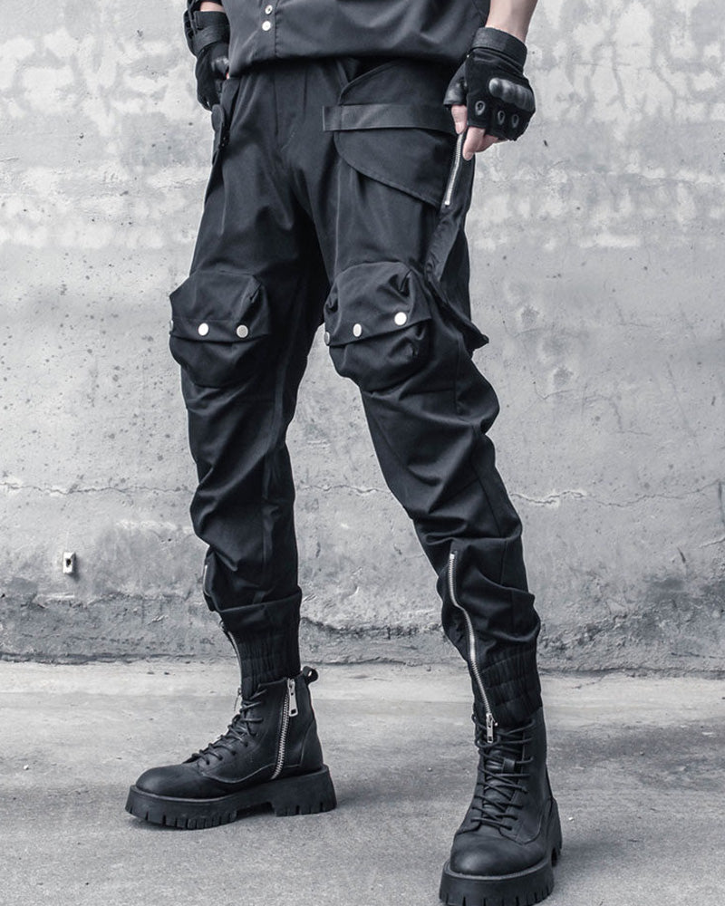 Tactical Pockets Techwear Cargo Pants