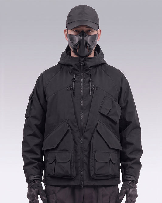 Functional Techwear Multi-pocket Hooded Jacket