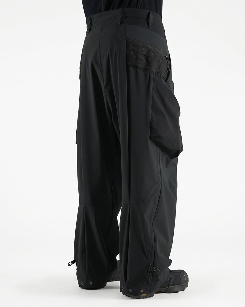 Multi-Pleat Kendo-Inspired Techwear Pants