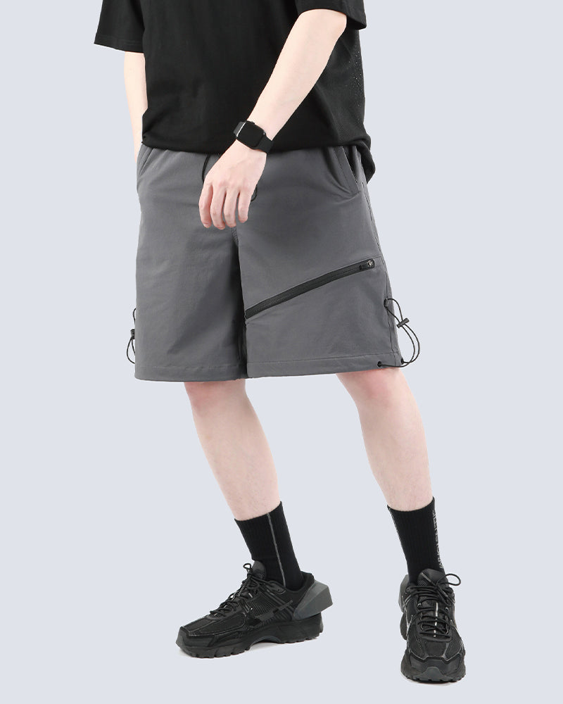 Water-Repellent Tactical Utility Cargo Shorts