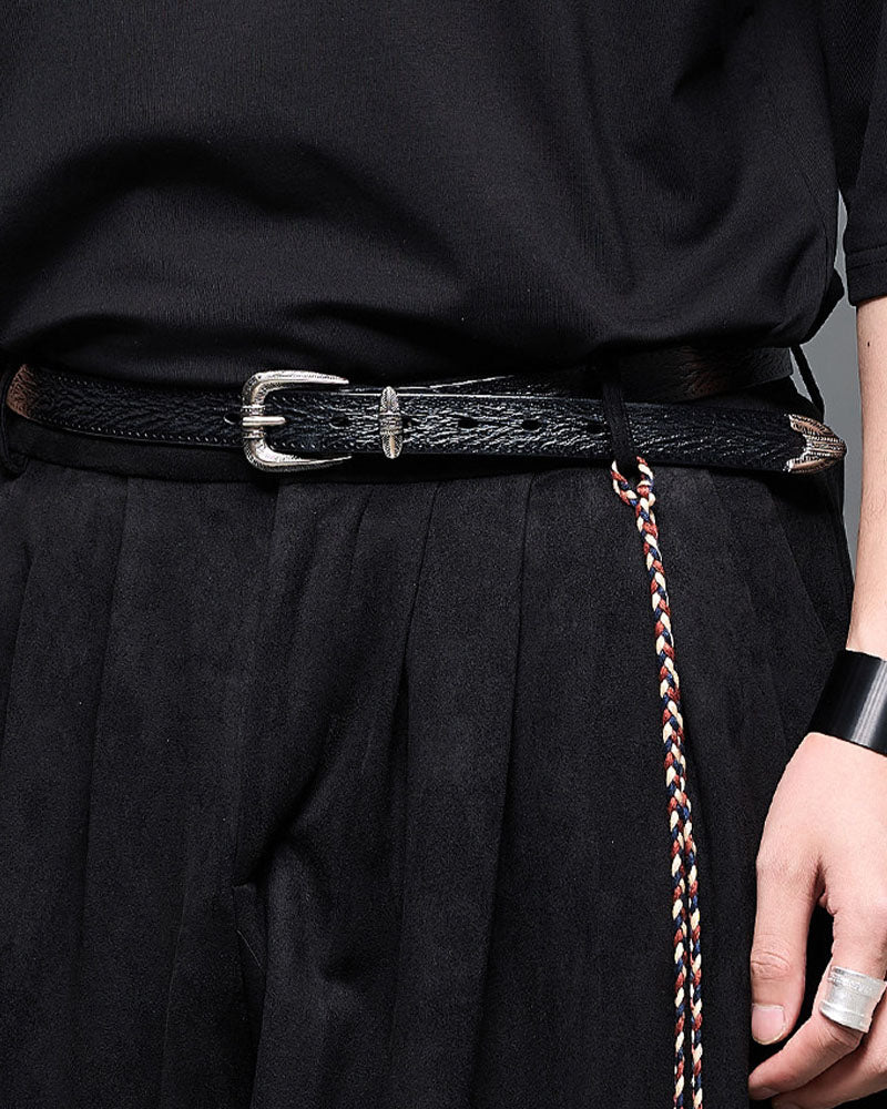 Modern Japanese Vintage Leather Belt