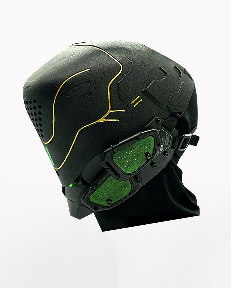 Futuristic Cyberpunk Helmet