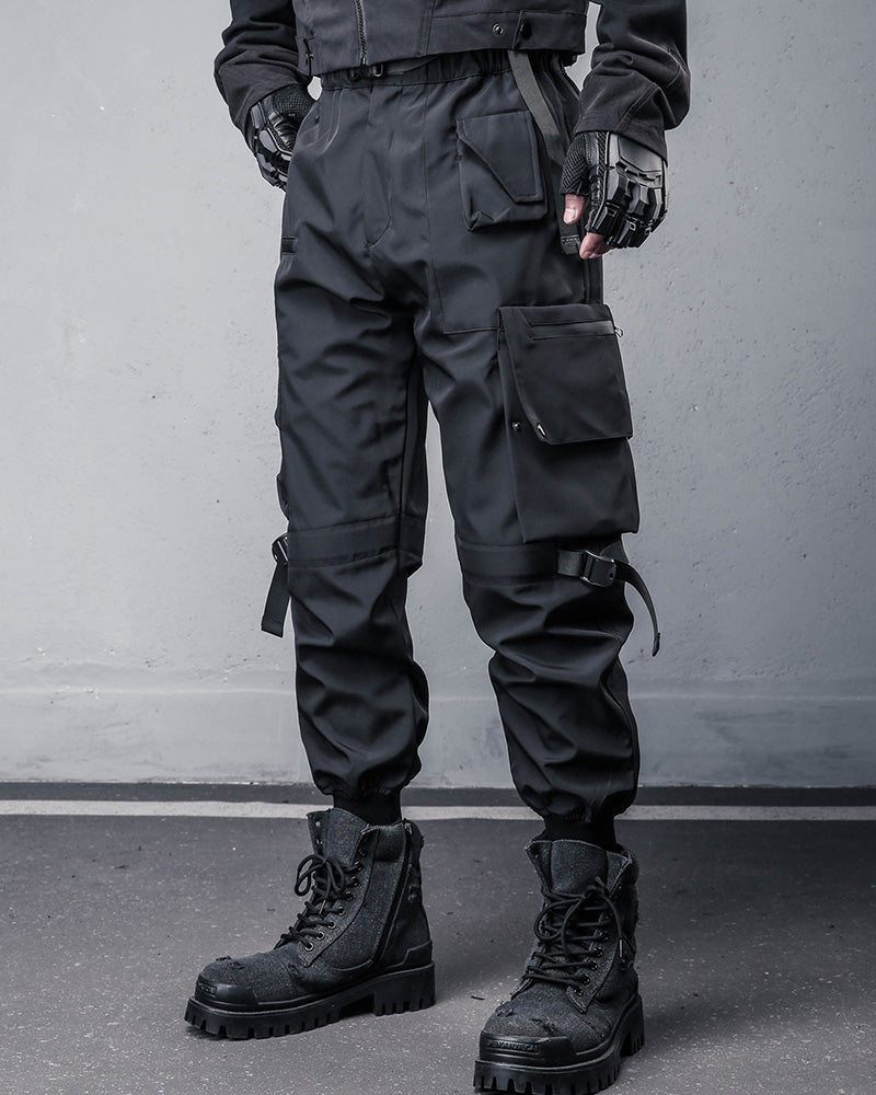 Tactical Multi-Pocket Techwear Cargo Pants