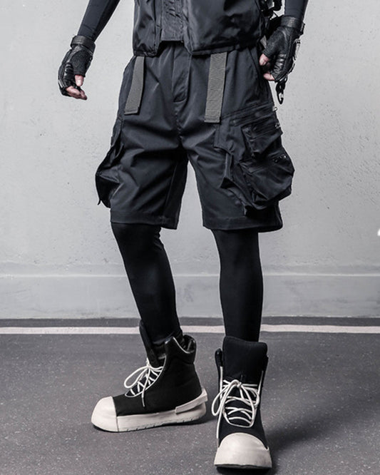 Techwear Pocket Cargo Shorts