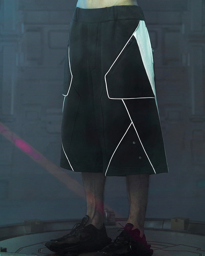 Cyberpunk Outfits Star Alliance Sports Shorts