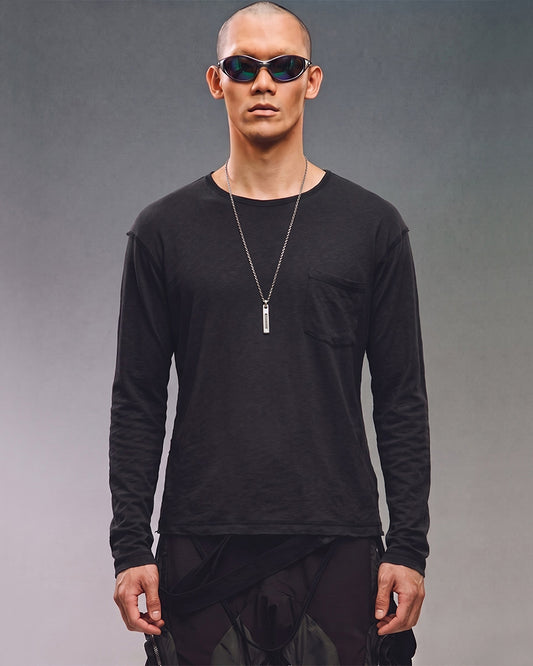Wasteland Pocket Layering Long Sleeve T-Shirt