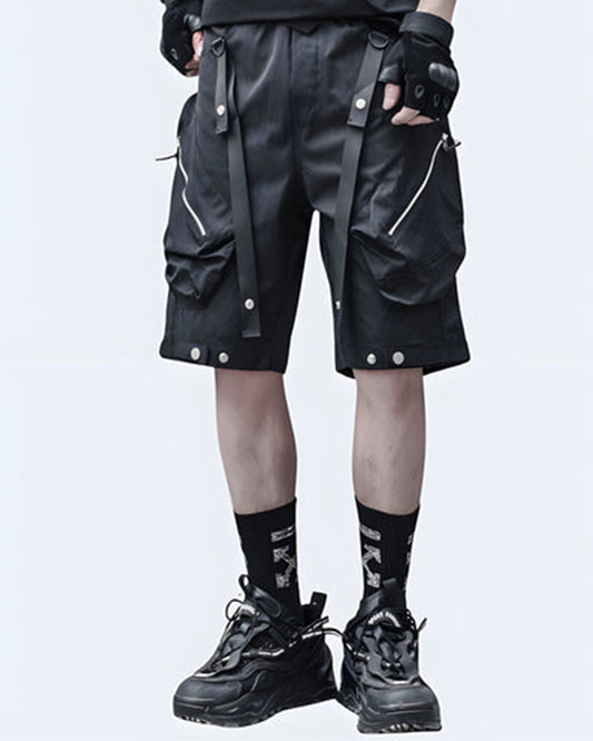 Darkwear Zipper Shorts