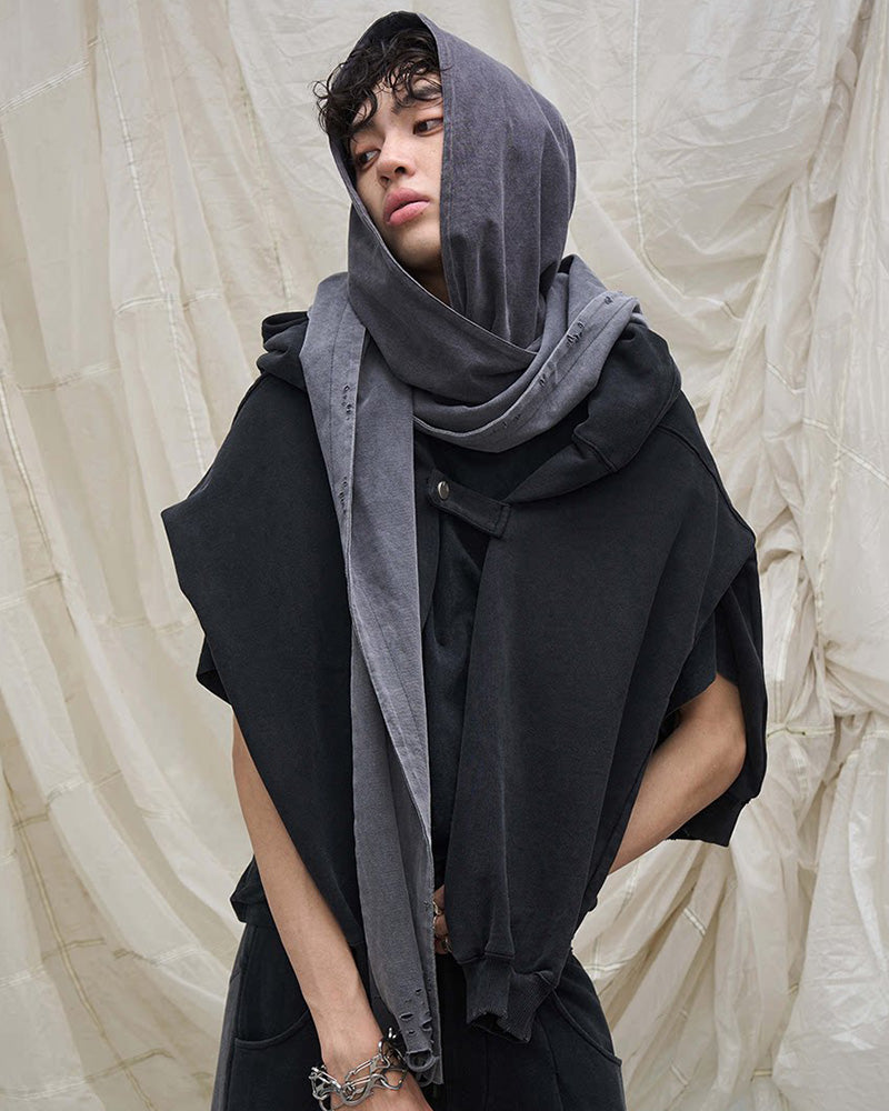 Detachable Oversized Hood Scarf
