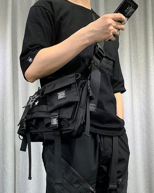 Functional Streetwear Sling Messenger Bag