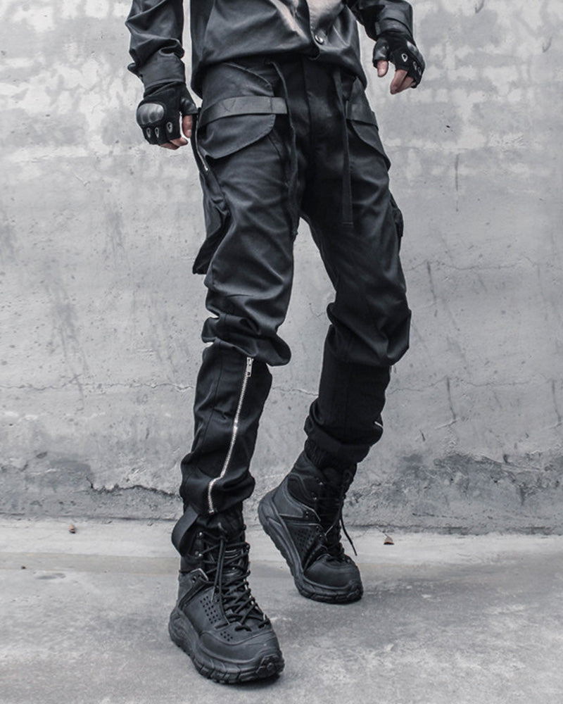 Functional Ankle Zips Techwear Cargo Pants