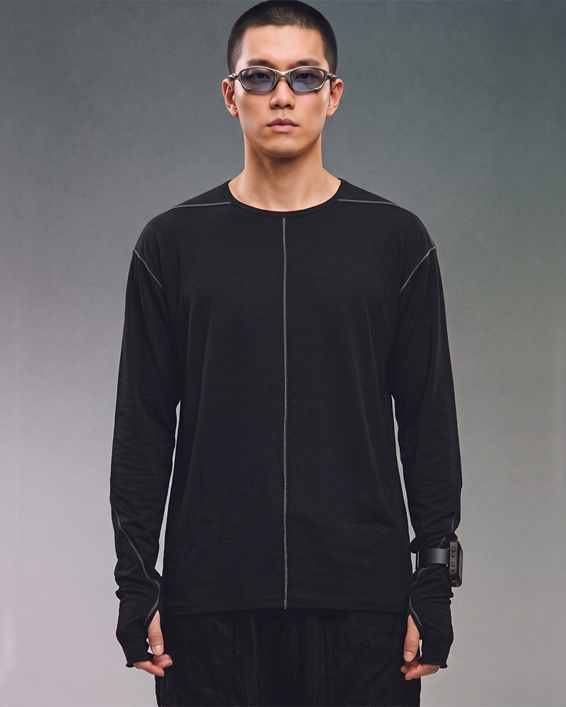Wasteland Thumbhole Long Sleeve T‑Shirt