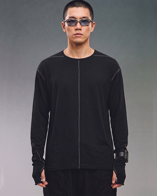 Wasteland Thumbhole Long Sleeve T‑Shirt