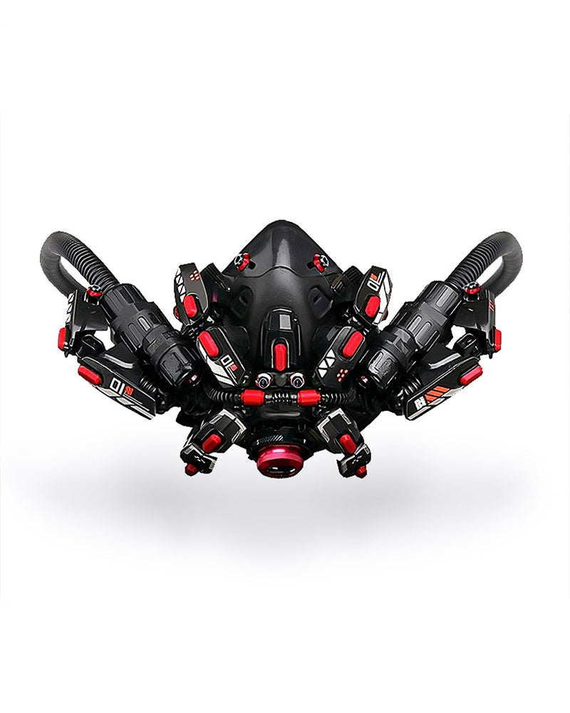Futuristic Cyberpunk Half Face Mask