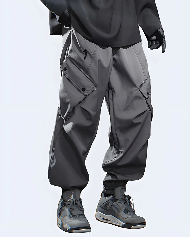 Dark Grey Cargo Pants