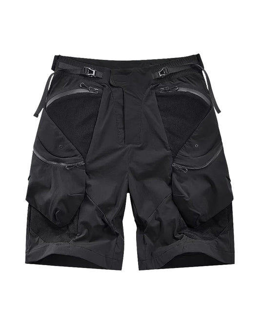Functional Zipper Pockets Cargo Shorts