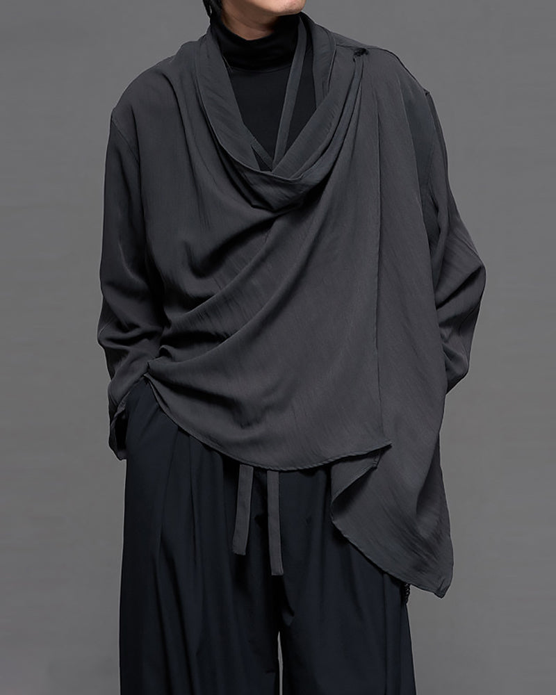 Japanese Zen Hermit Kimono  Cardigan Jacket