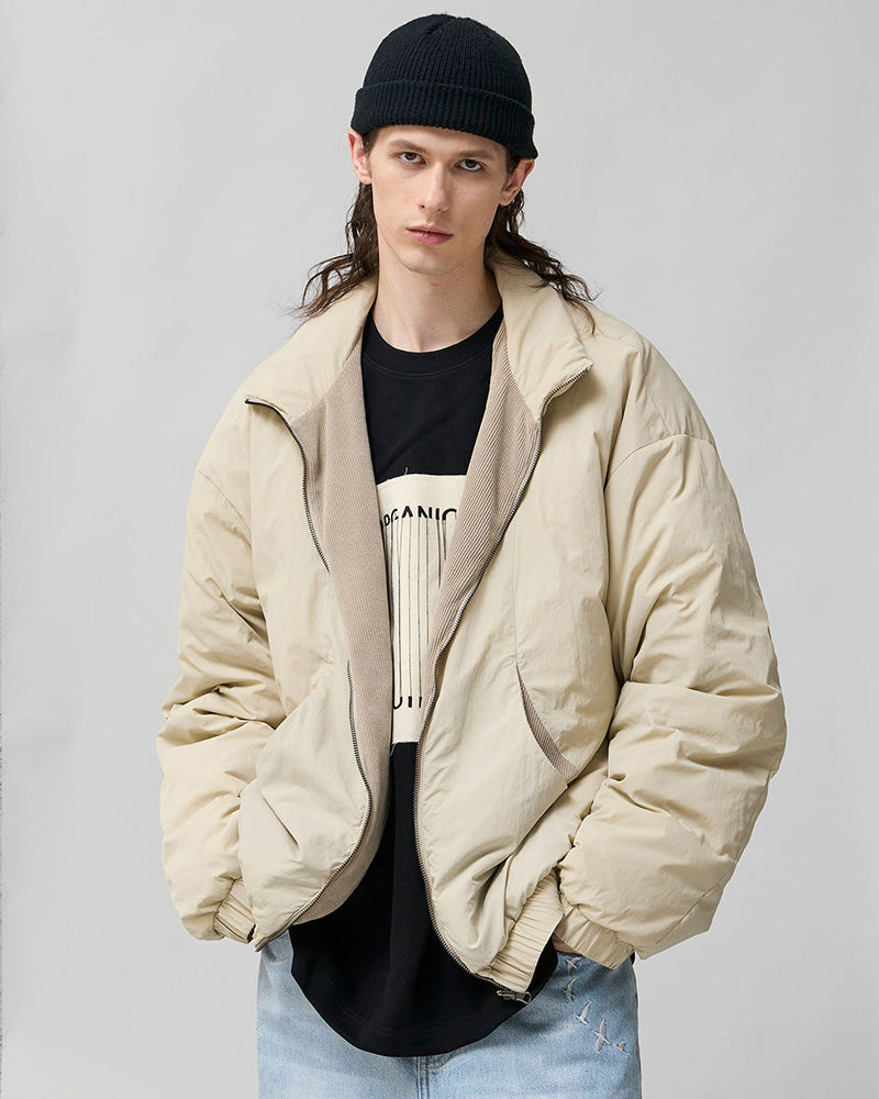 Reversible Water Repellent Down Jacket