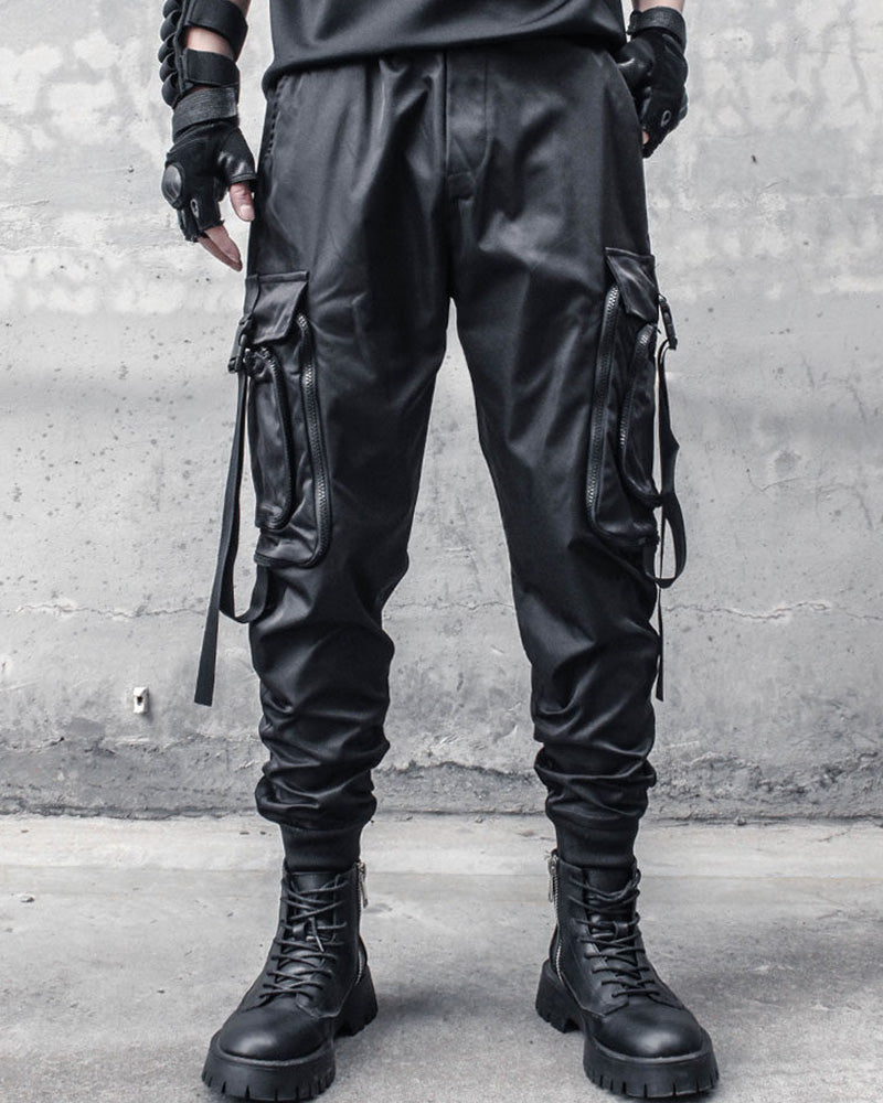 Functional Zip Pockets Techwear Cargo Pants