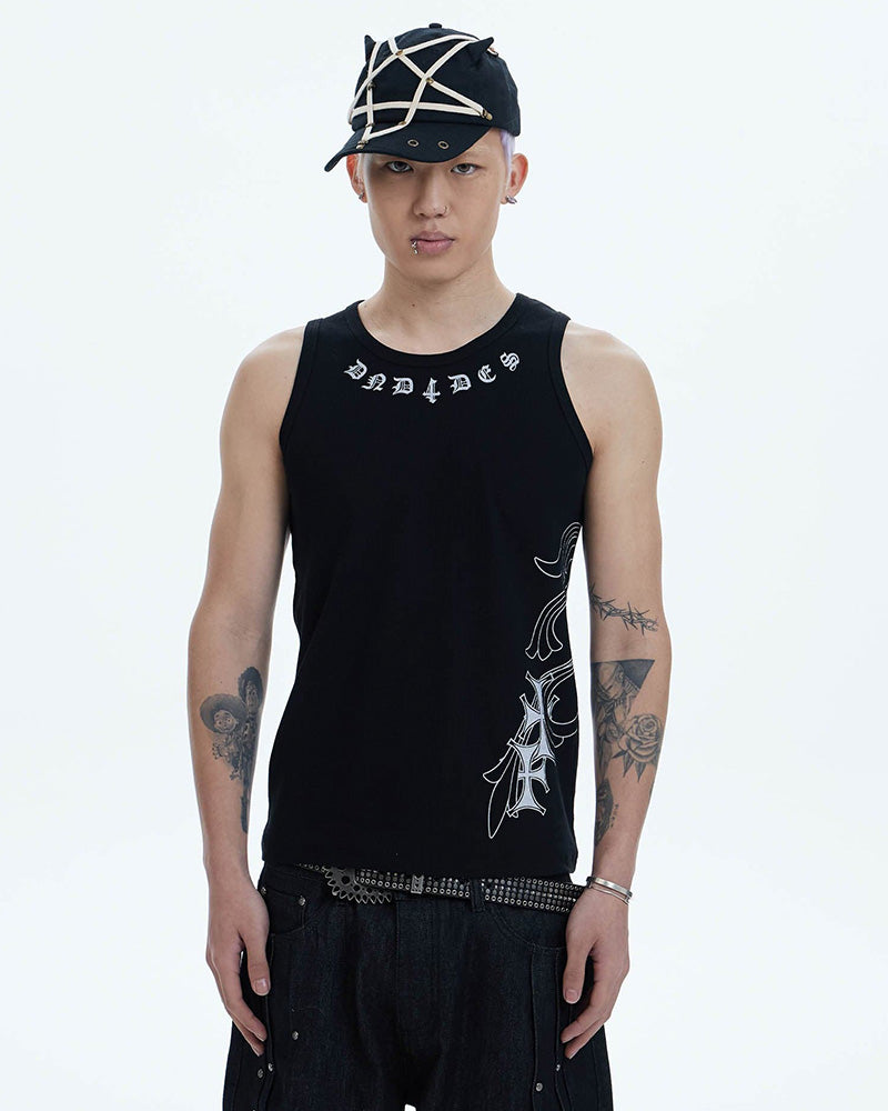 Cross Graphic Tank Top