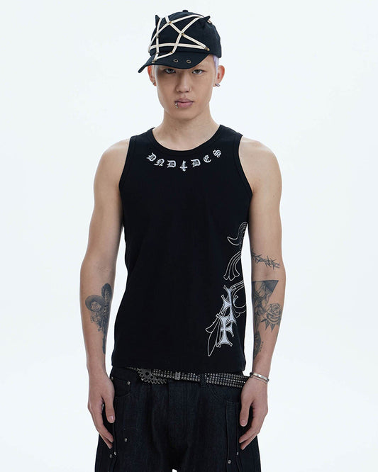 Cross Graphic Tank Top