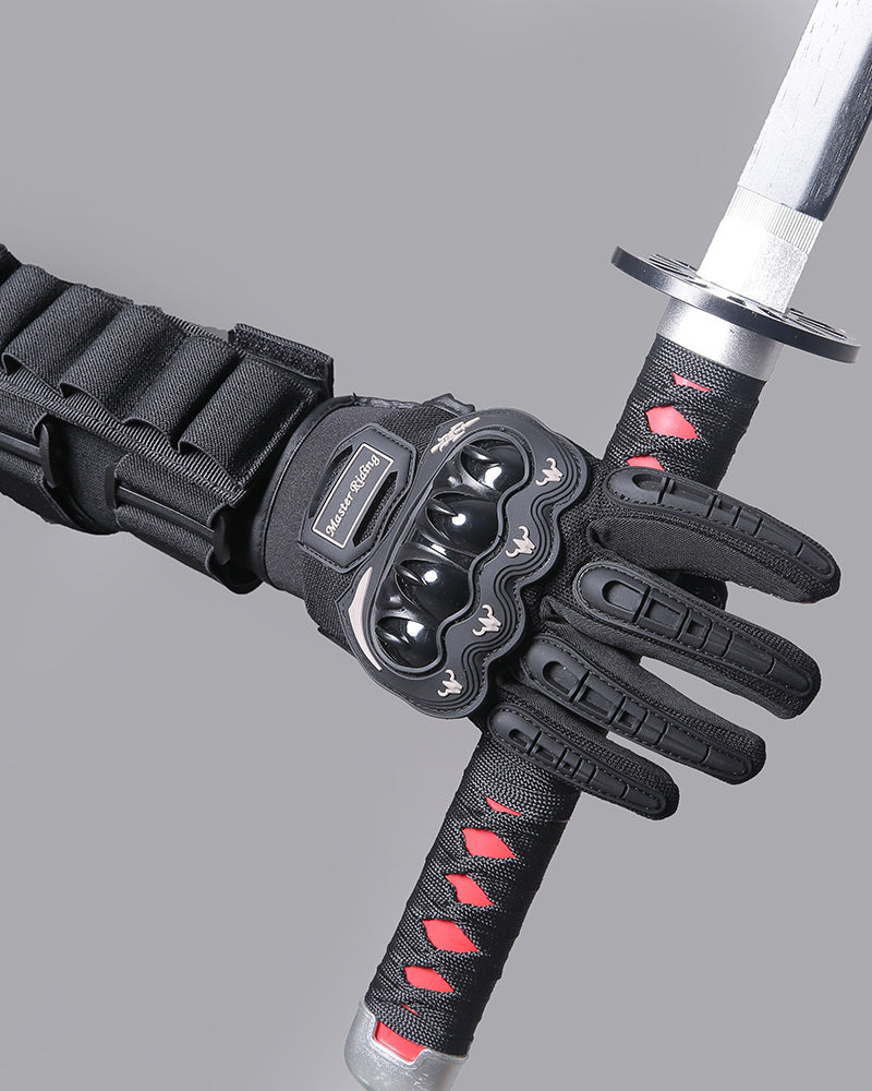 Techwear Tactical Touchscreen Motorcycle Gloves