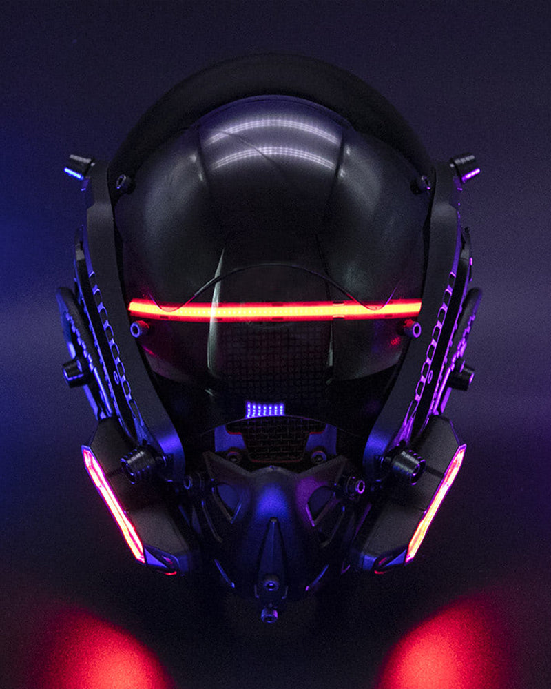 Headwear/ Cyberpunk Led Mask