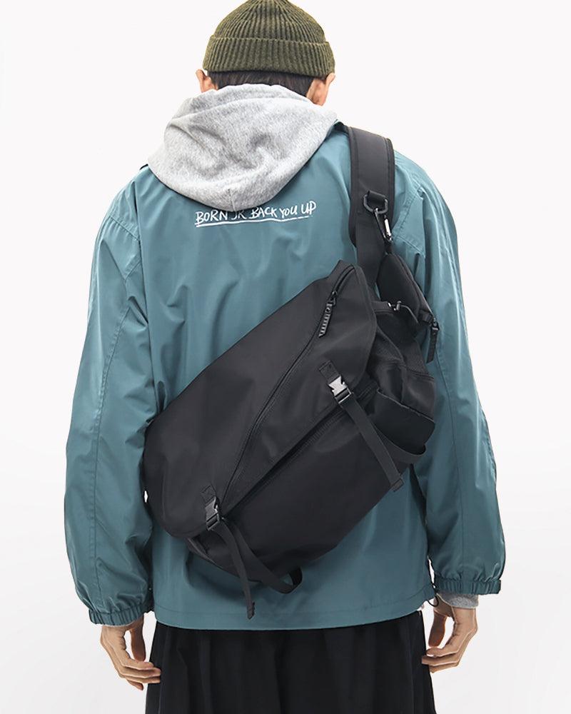 Techwear Large Messenger Sling Bag
