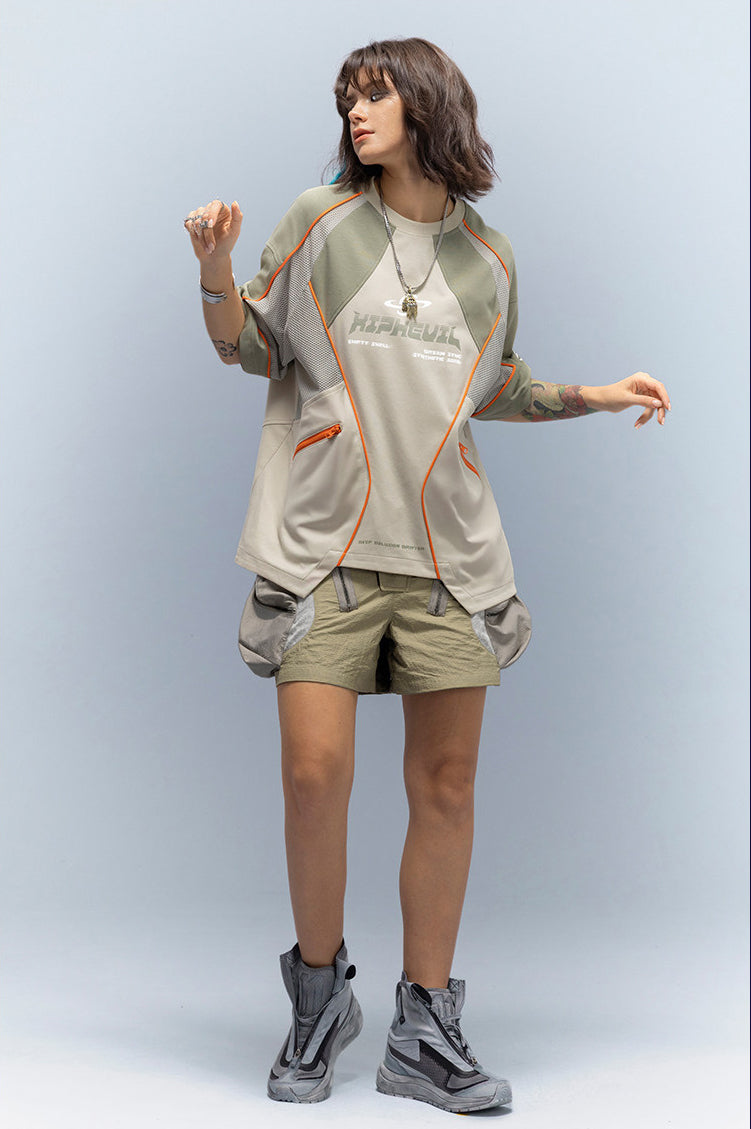 CBP-035-X｜Cyberpunk Techwear Set Top / Bottom