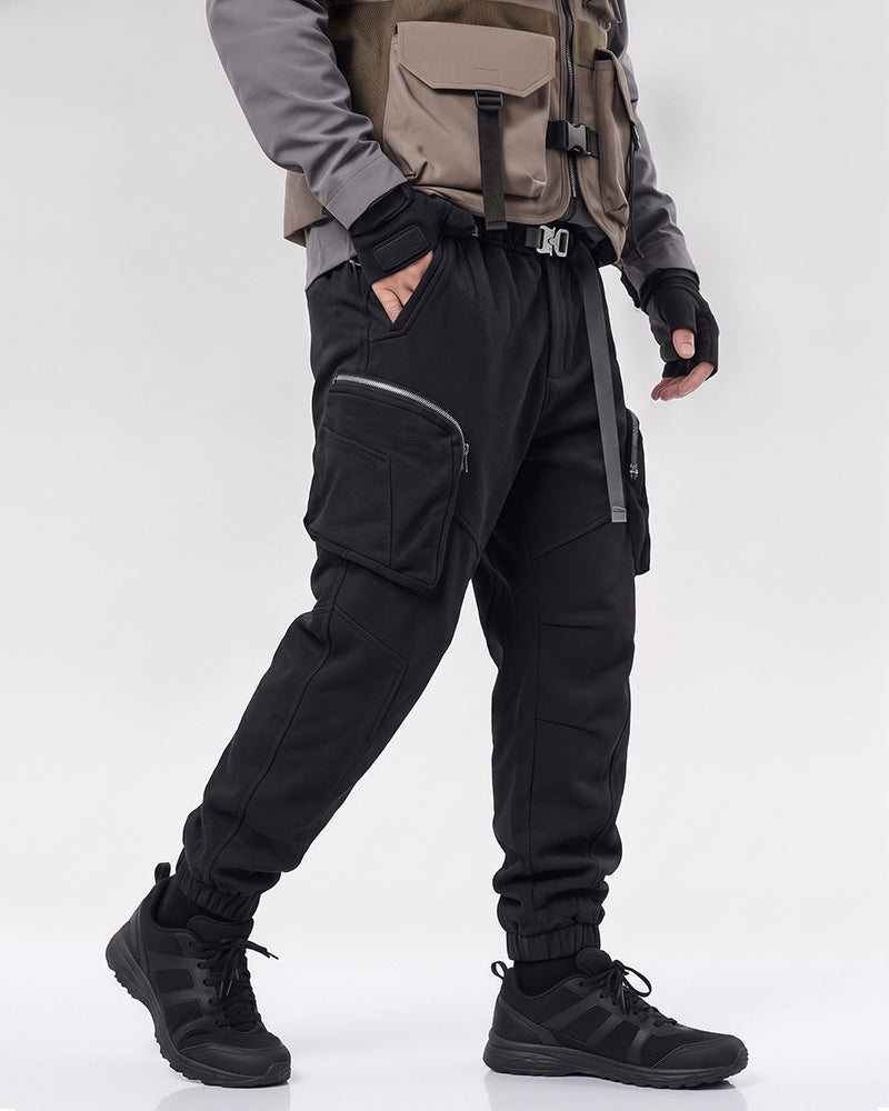 Multi-Pocket Techwear Jogger Sweatpants