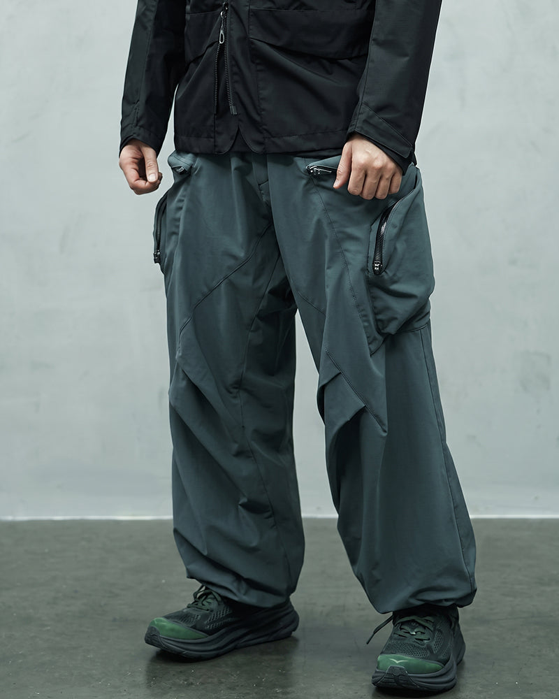 Multi-Pocket Zipper Water Repellent Techwear Pants