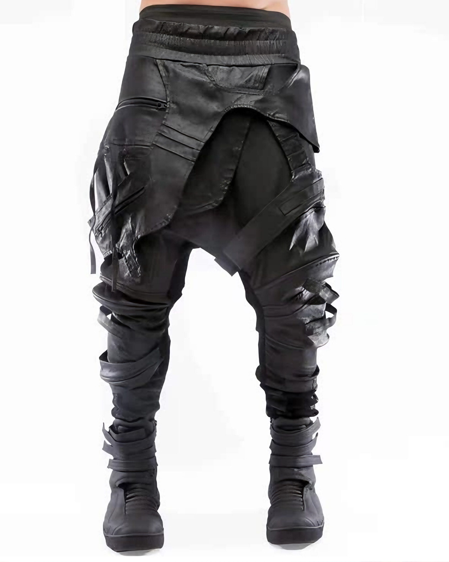 Avant-Garde Dune Wasteland Slim-Fit Pants