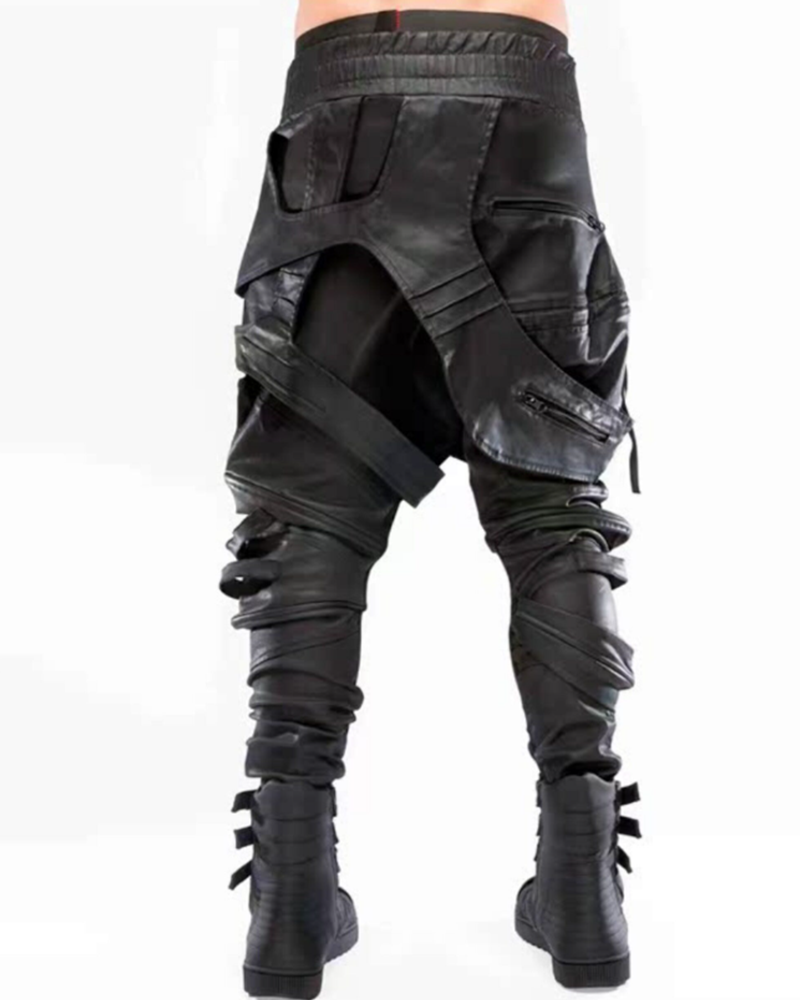 Avant-Garde Dune Wasteland Slim-Fit Pants