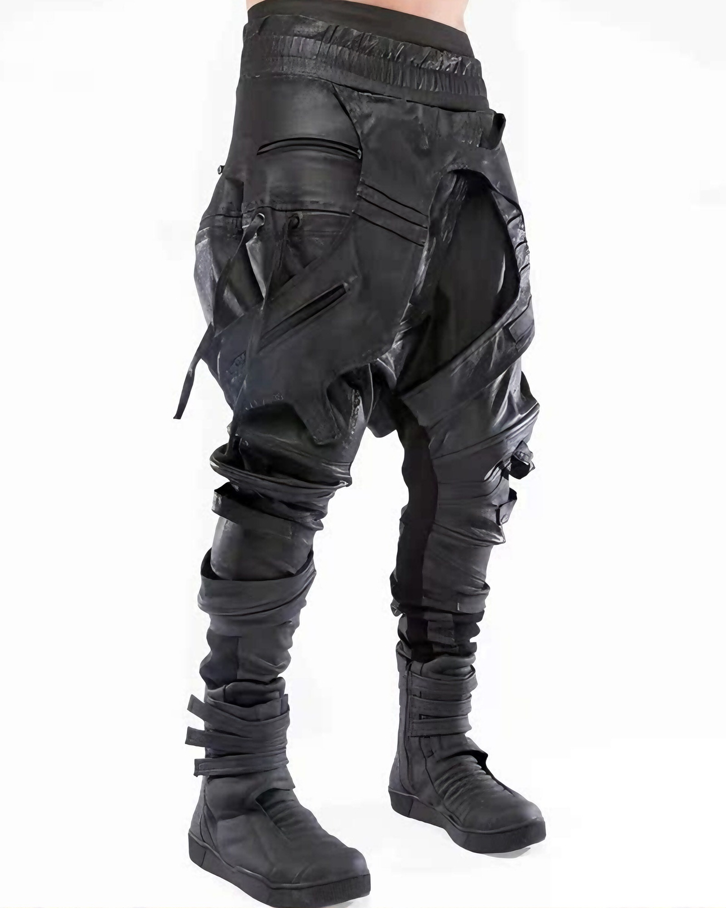 Avant-Garde Dune Wasteland Slim-Fit Pants