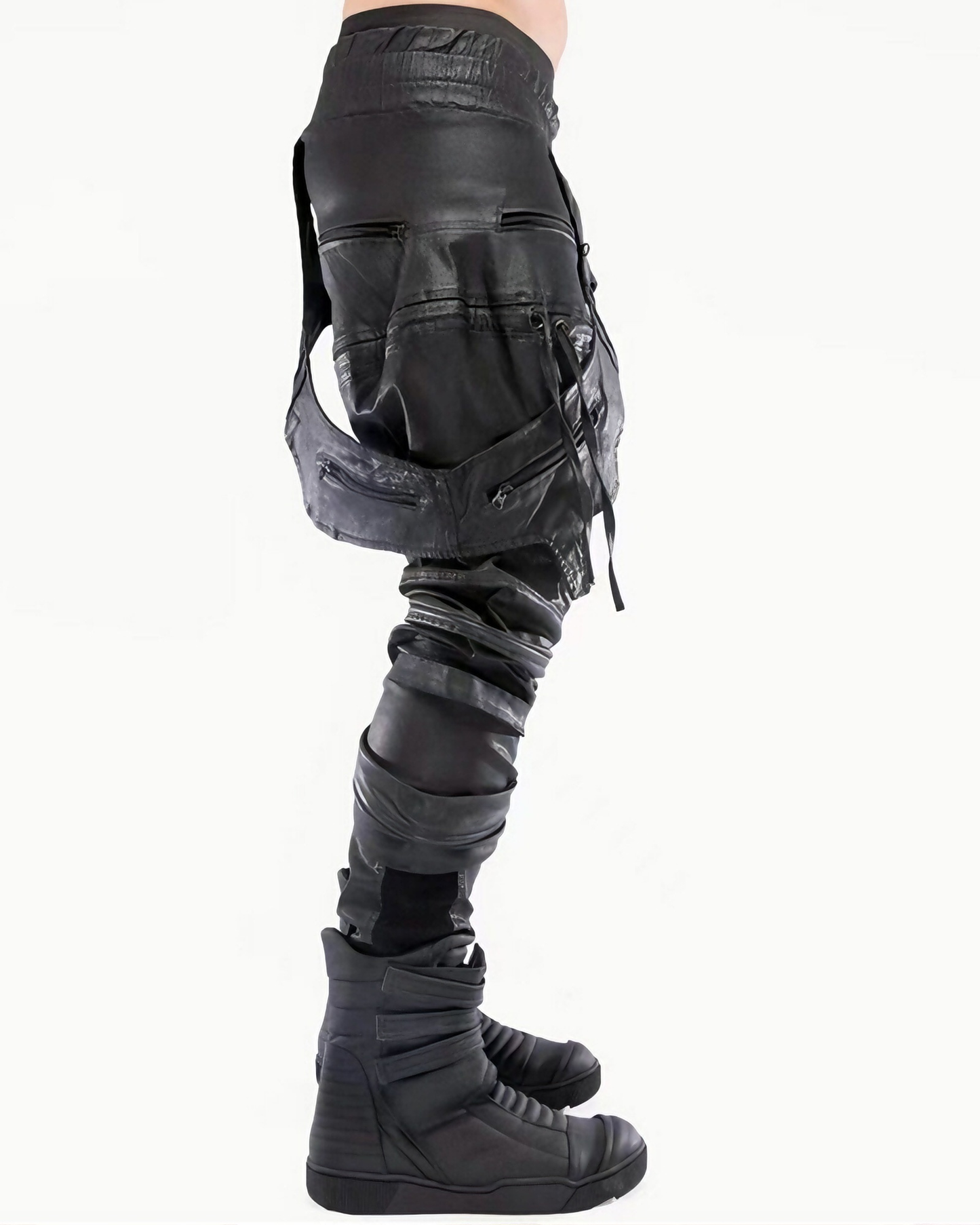Avant-Garde Dune Wasteland Slim-Fit Pants