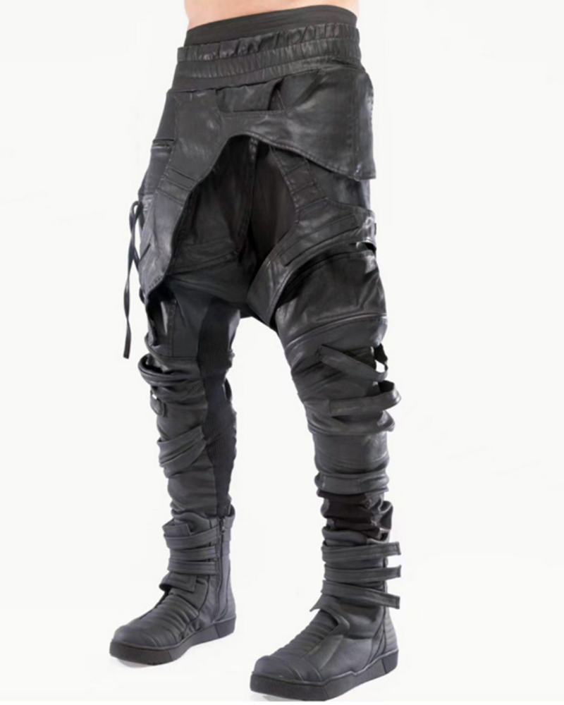 Avant-Garde Dune Wasteland Slim-Fit Pants