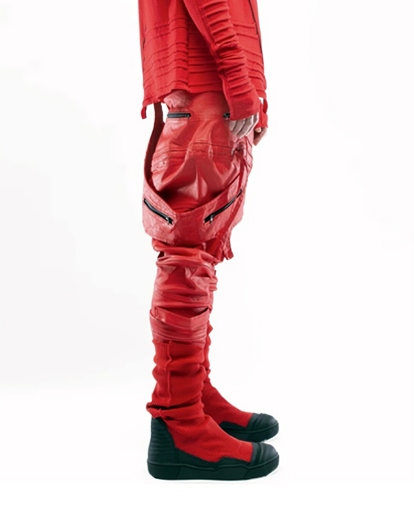 Avant-Garde Dune Wasteland Slim-Fit Pants