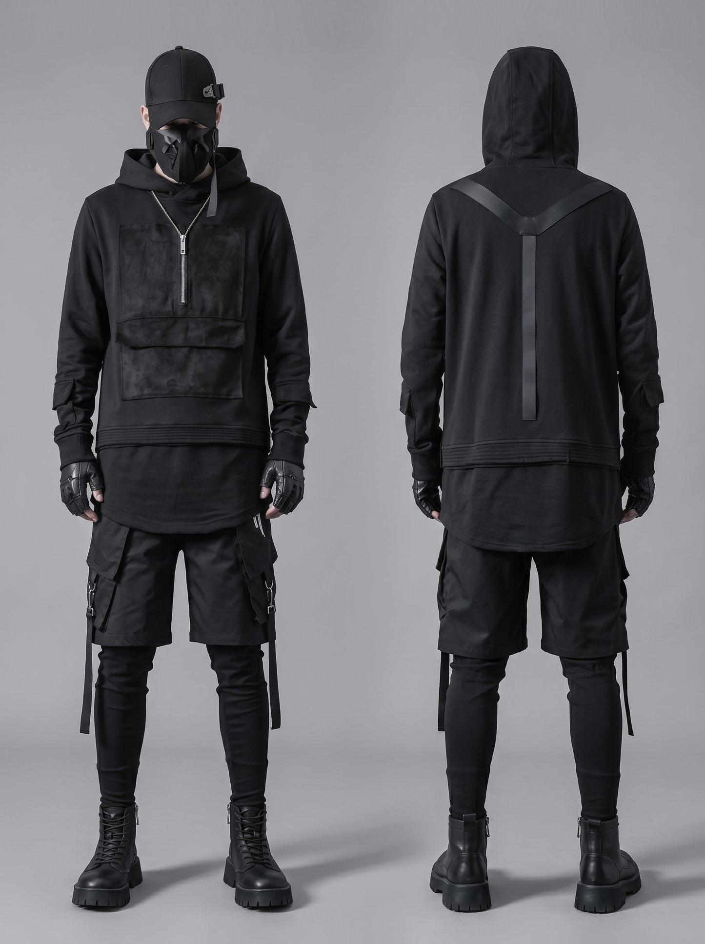 Ninja Outfit Set Top / Bottom